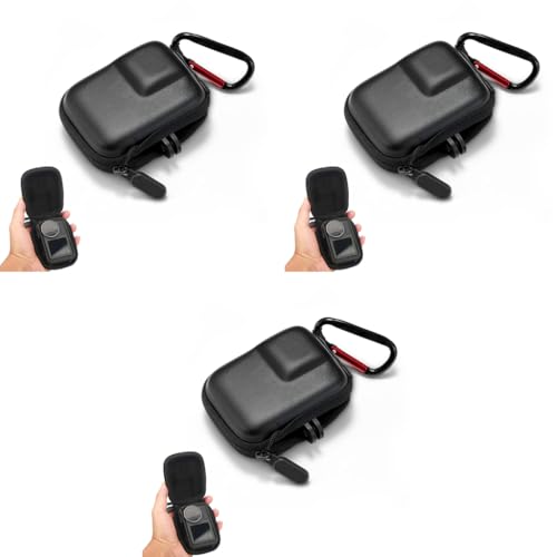 ZORBES® Carry Case for Insta360 Ace Pro Action Camera EVA Hard Anti-Scratch with Carabiner Dual Zipper Protective Compatible Mount Attachment Black 3PCS ZORBES® Carry Case for Insta360 Ace Pro Action Camera EVA Hard Anti-Scratch with Carabiner Dual Zipper Protective Compatible Mount Attachment Black 3PCS
